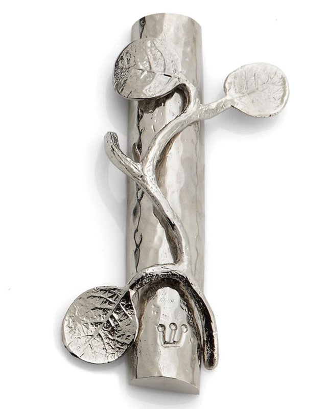 Botanical Leaf Mezuzah
